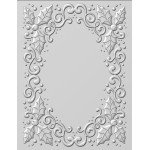Creative Expressions Embossing Folder - 3D Holly Swirls