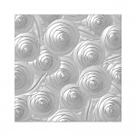 Presscut 3D Embossing Folder - Spiral Flower