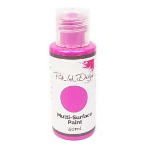Pink Ink Designs - Multi Surface Paint - Hot Pink Shimmer